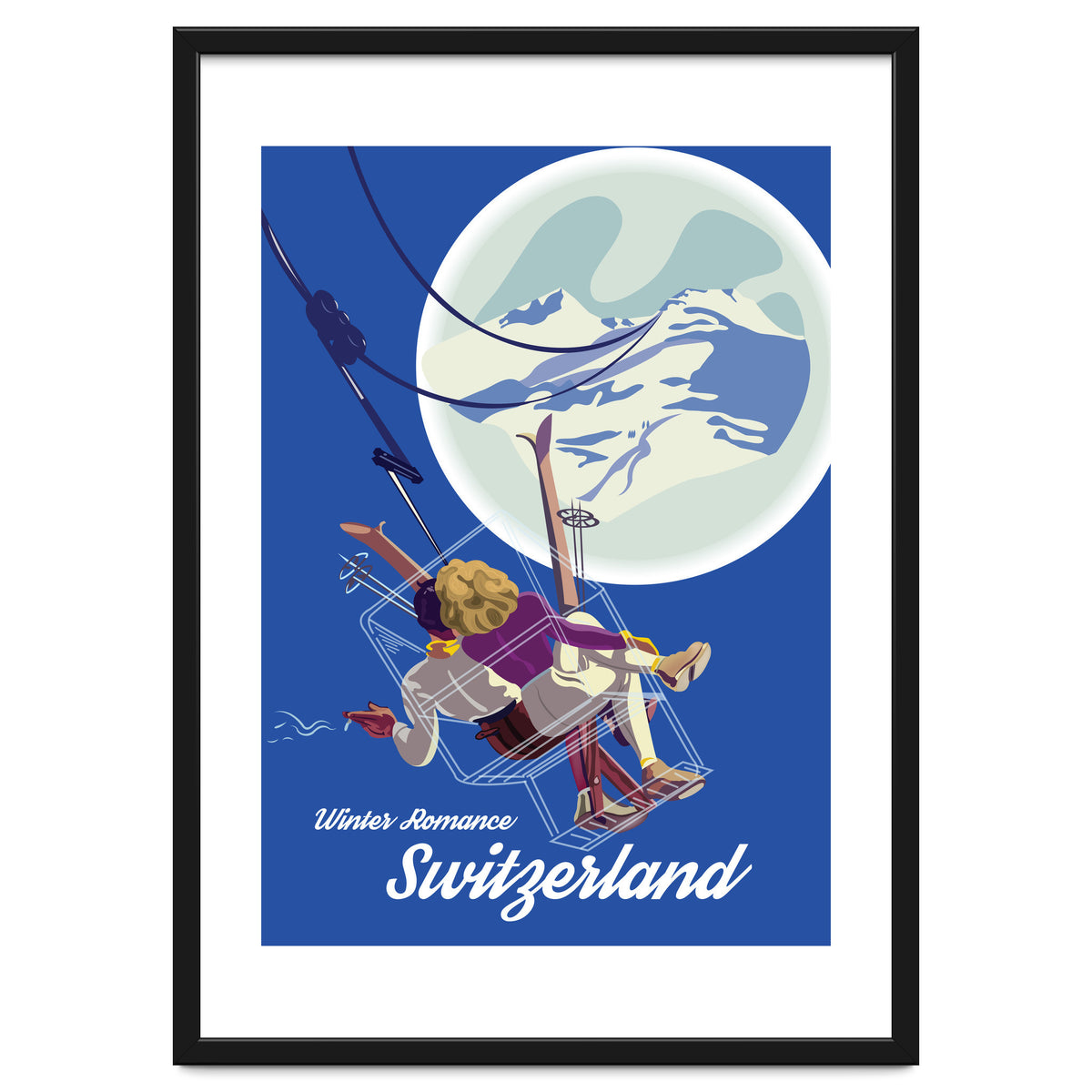 Winter Romance In Switzerland