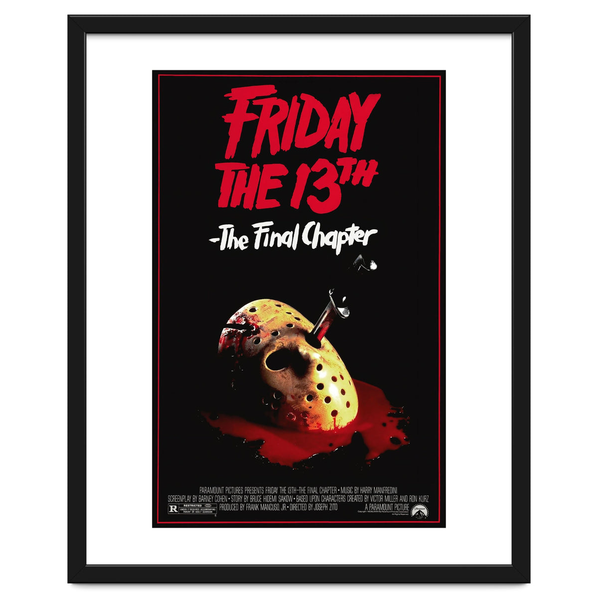 FRIDAY THE 13TH. THE FINAL CHAPTER (1984).