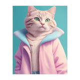 Cat Wearing Jacket (Print Only) thumbnail