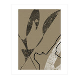 Black Line Minimalist Abstract (Print Only) thumbnail