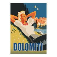 Dolomiti Sunbath (Print Only)