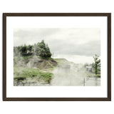 A natural hot spring landscape where steam rises - Iceland thumbnail