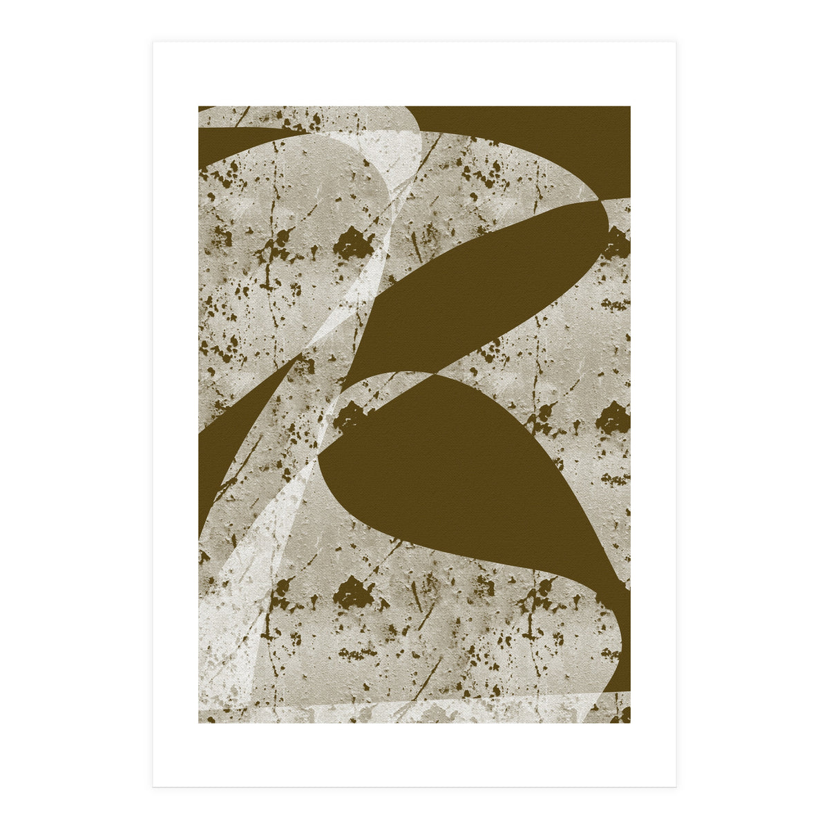 Irregular White Scratches (Print Only)