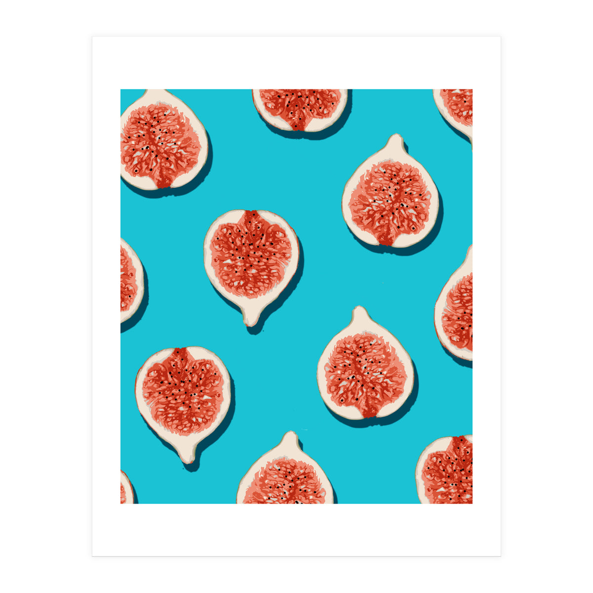 Fig Lover #society6 #decor #buyart (Print Only)