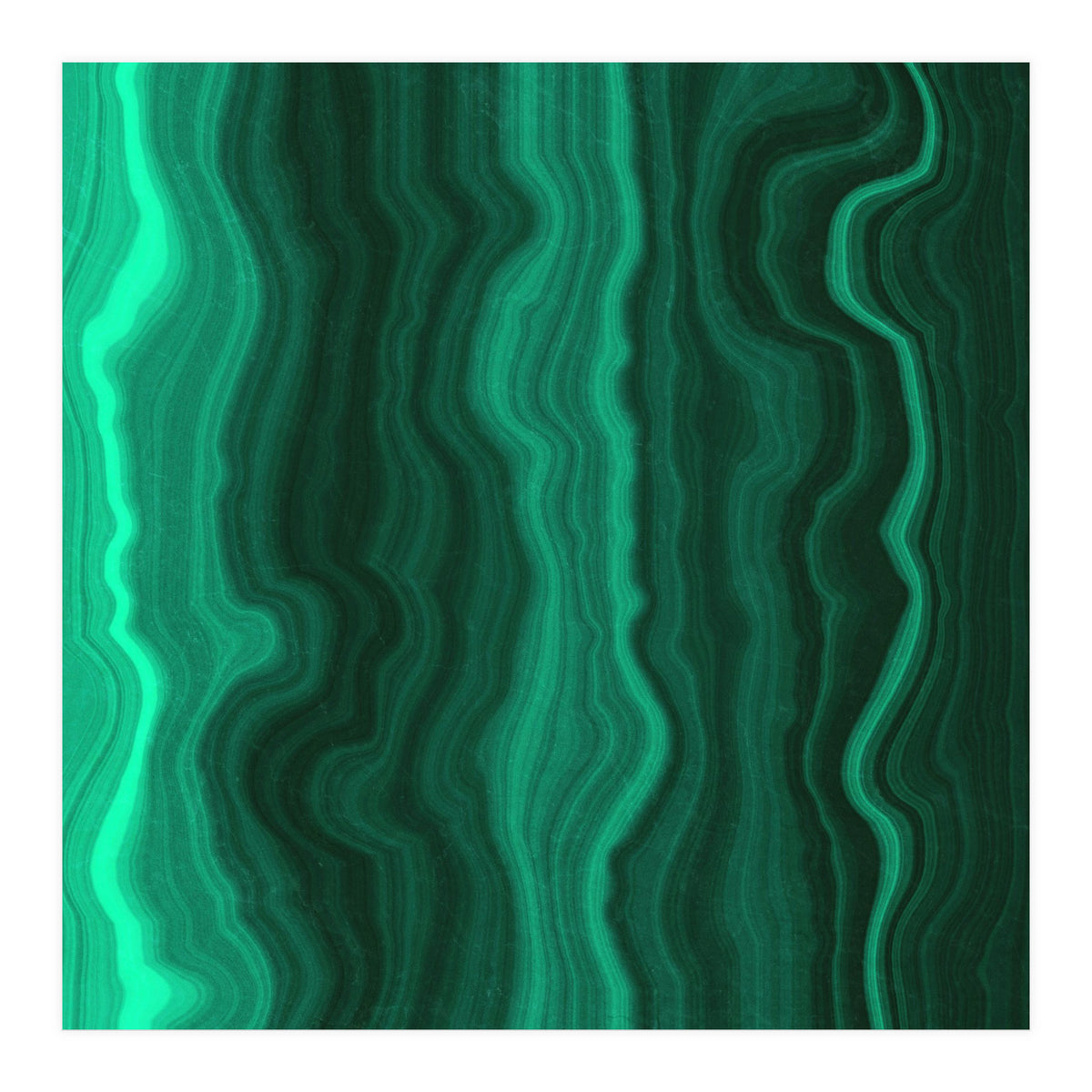 Malachite Texture 04 (Print Only)