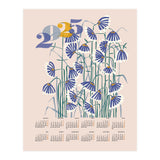 calendar 2025 pastel flowers  (Print Only) thumbnail