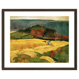 Paul Gauguin / 'Seaside Harvest', 1890, Oil on canvas, 92 × 73 cm. thumbnail