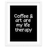 Coffee and art are my life therapy thumbnail