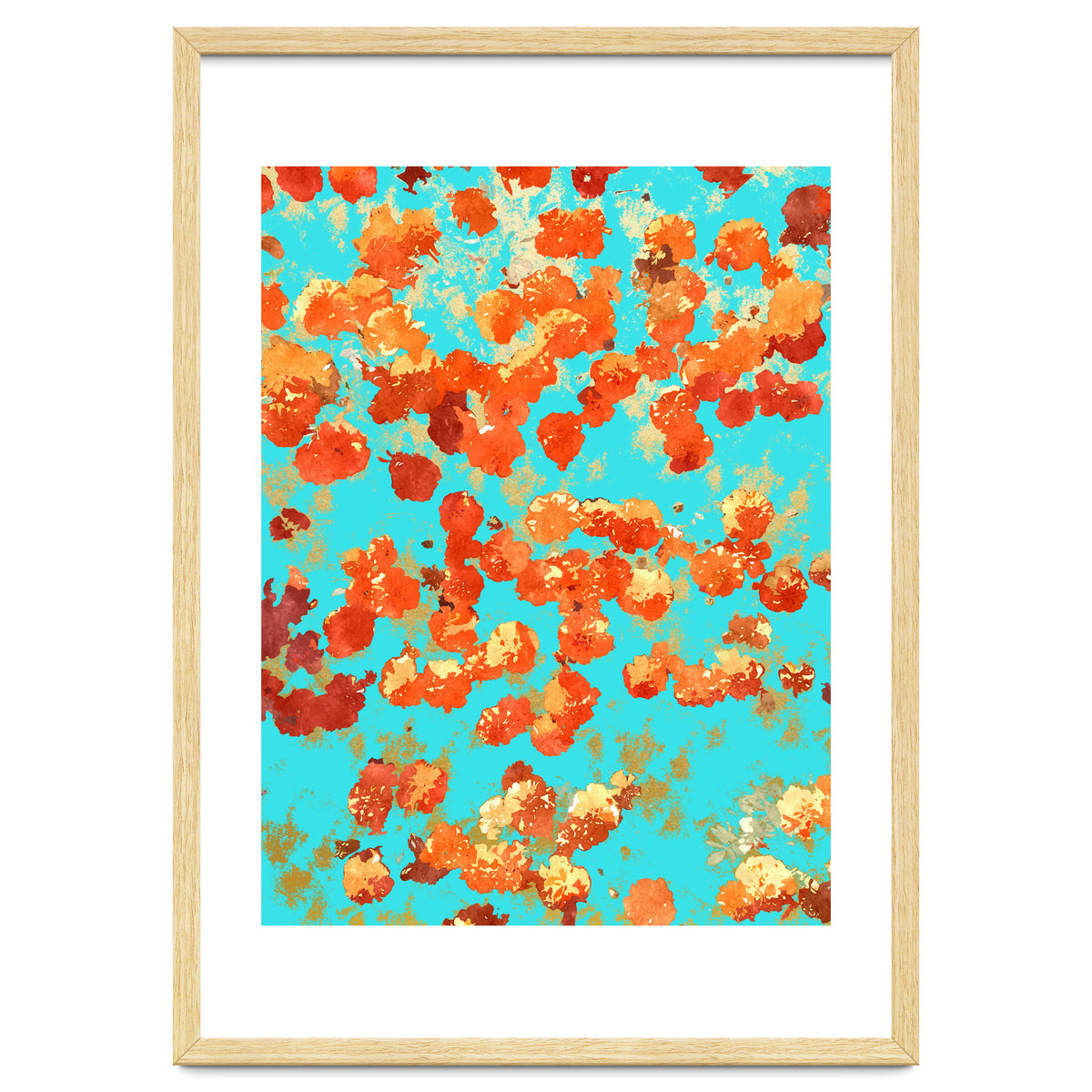 Teal Decor #society6