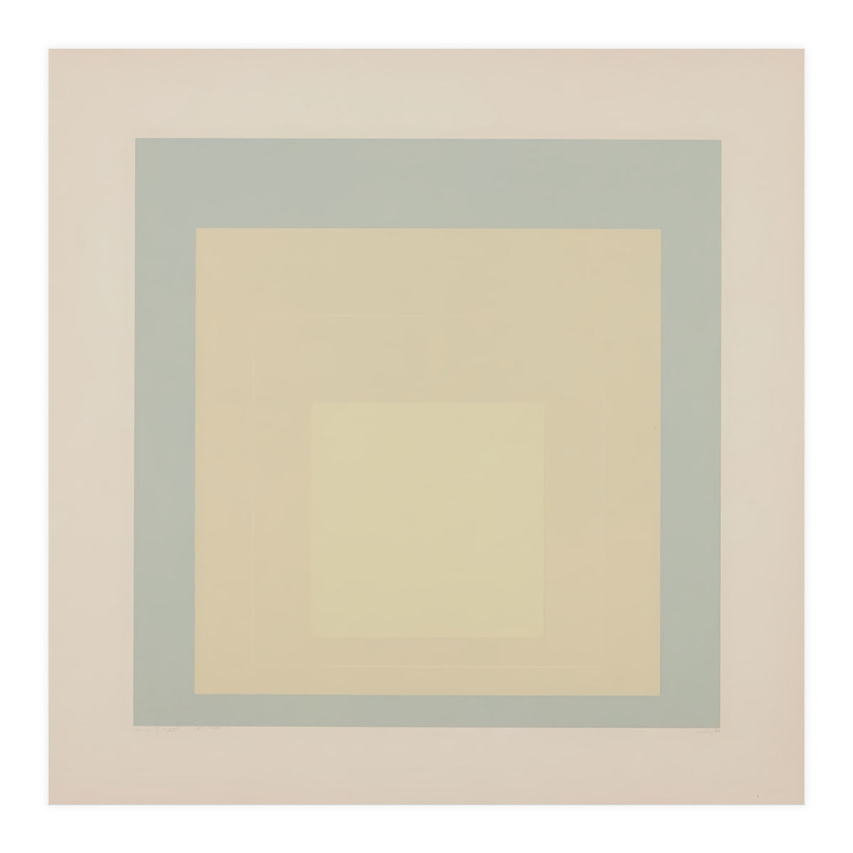 JOSEF ALBERS - HOMAGE TO THE SQUARE  (Print Only)