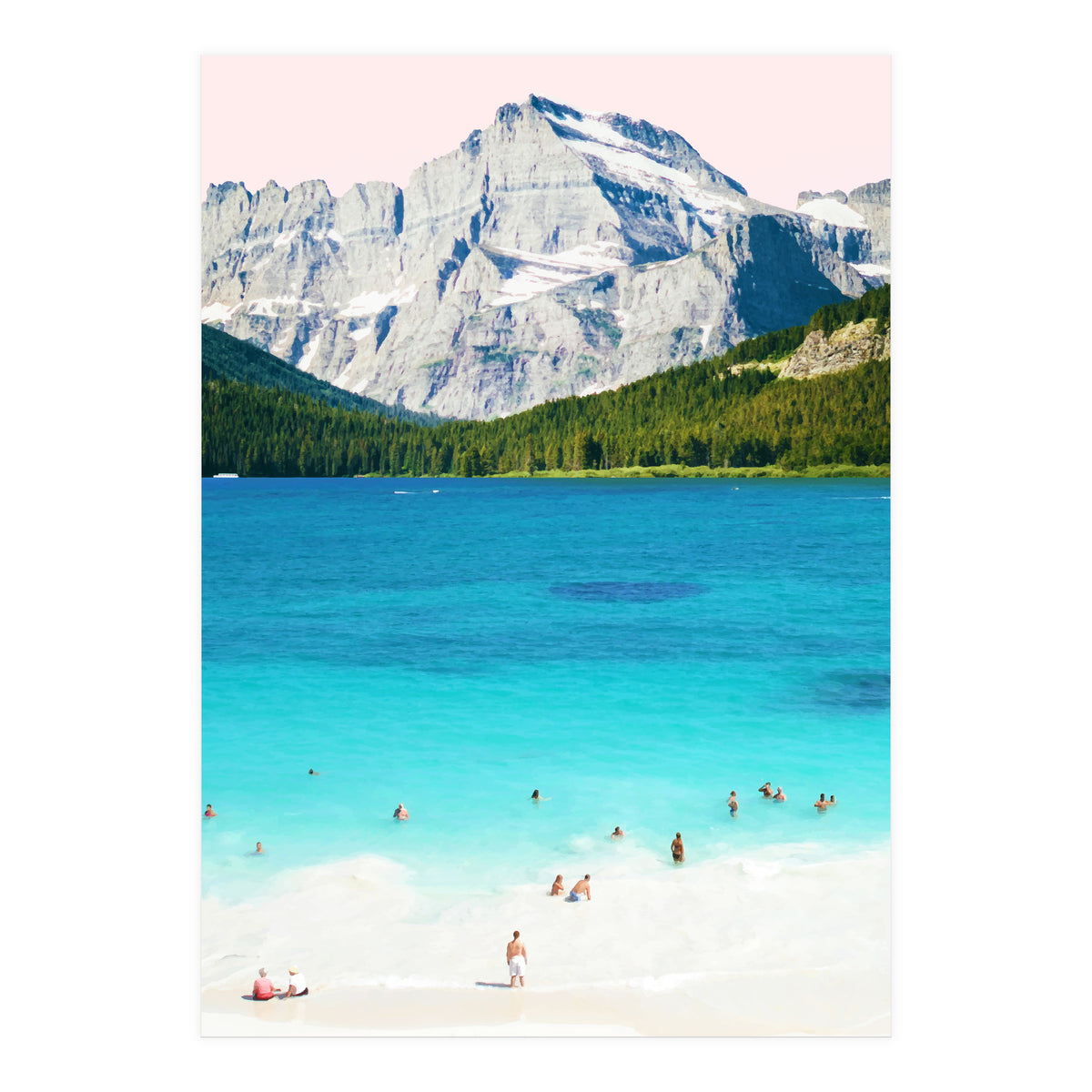 Summer Vibes #society6 #decor #buyart (Print Only)