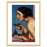 THE WOMAN OF THE GUN 1925-POSTER FOR THE SPANISH UNION OF EXPLOSIVES. thumbnail