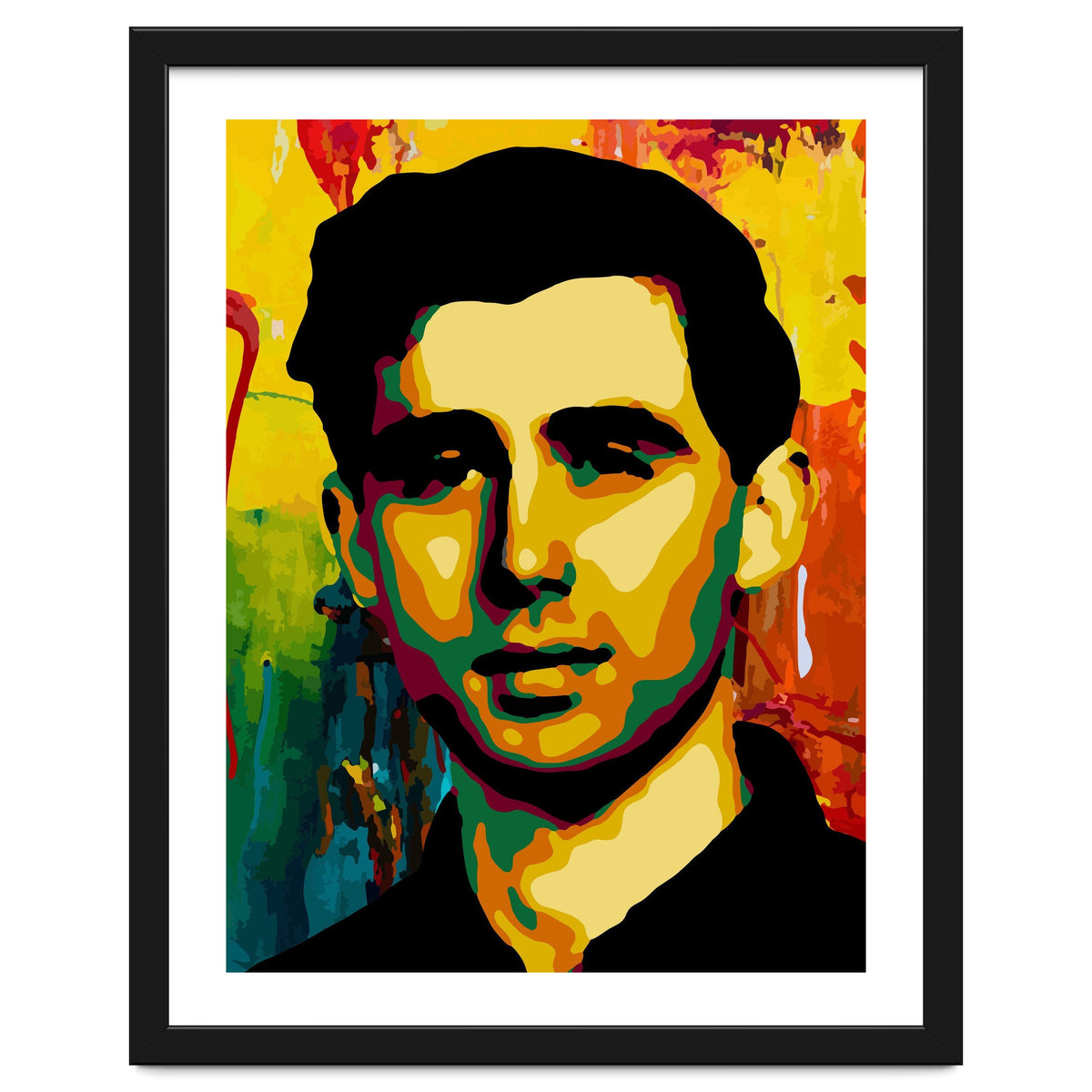 Andrew Goodman Activist Colorful Abstract Art
