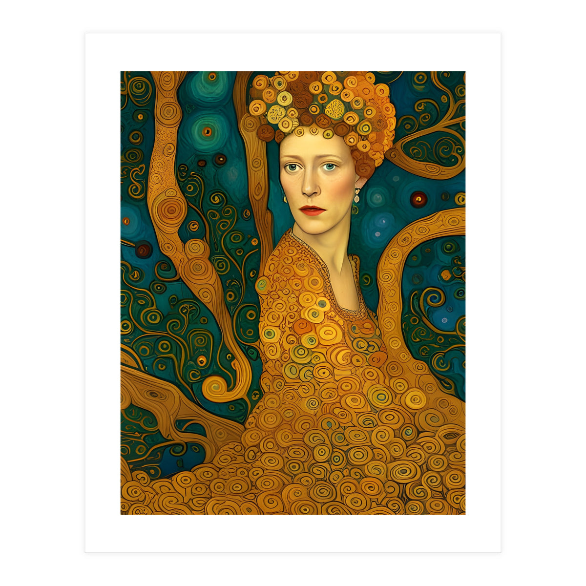 Artificial Masterworks - Klimt van Gogh (Print Only)