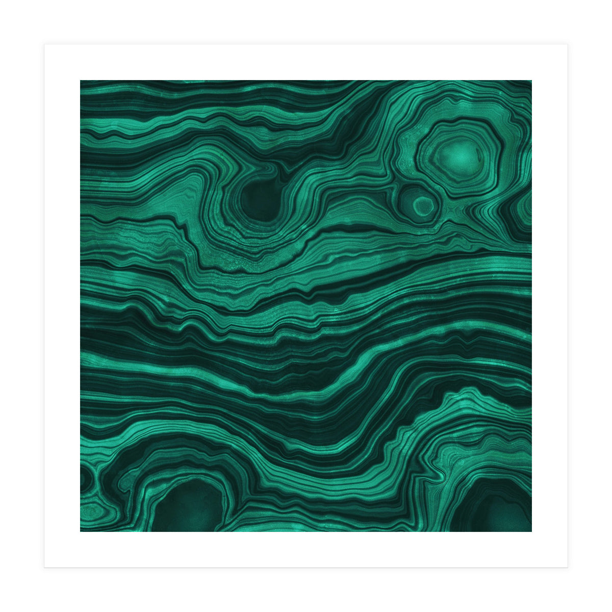 Malachite Texture 01 (Print Only)