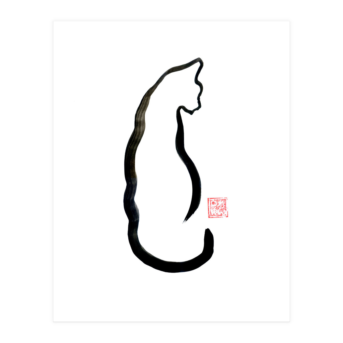 Cat line (Print Only)