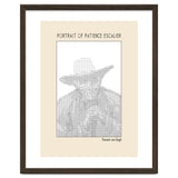 Portrait Of Patience Escalier Vincent Van Gogh Ascii Art thumbnail