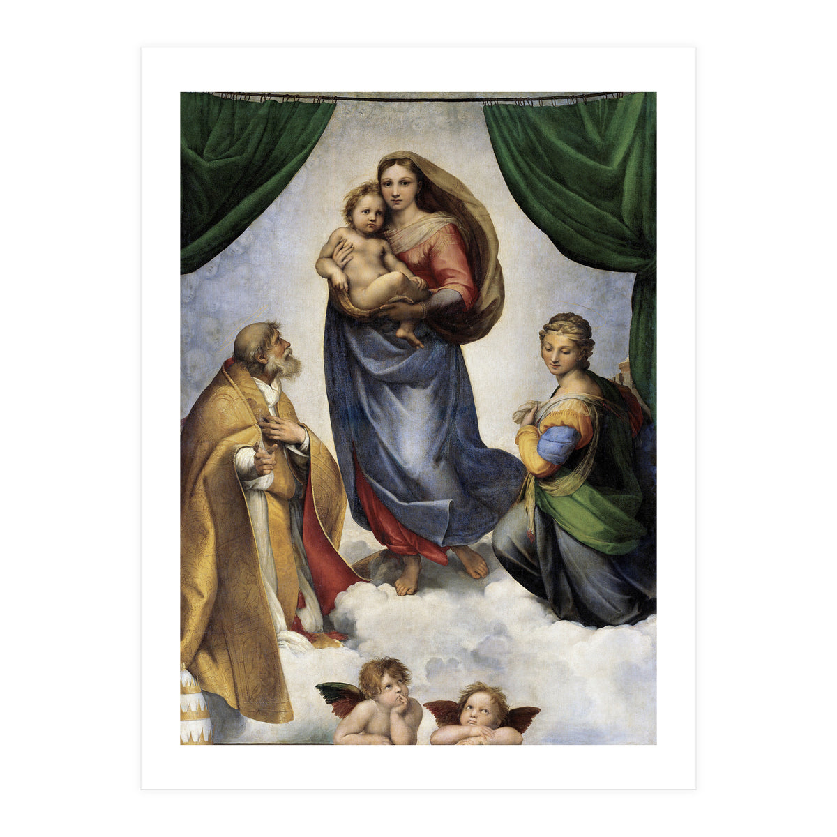 Raphael – Disputation of the Holy Sacrament (ca. 1509–1510) | Iconic High Renaissance Masterpiece (Print Only)