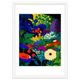 A Beautifully Dark Mind, Botanical Nature Jungle Garden, Eclectic Bohemian Vintage Plants Illustration thumbnail