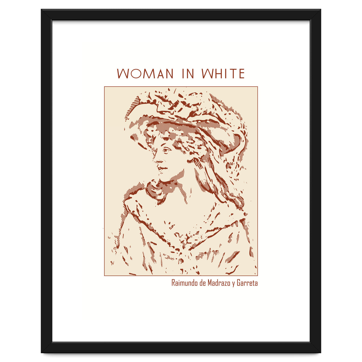 Woman In White – Raimundo De Madrazo Y Garreta