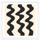 Squiggly Lines - monochrome thumbnail