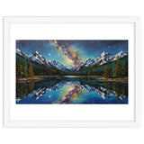 Midnight Mountain Reflection thumbnail