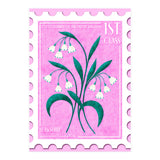 Berkshire Summer Snowflake Postage Stamp (Print Only) thumbnail