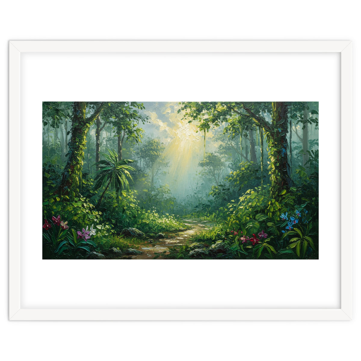 Sunlight in the Sacred Grove