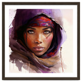 Watercolor Tuareg Woman #6 thumbnail