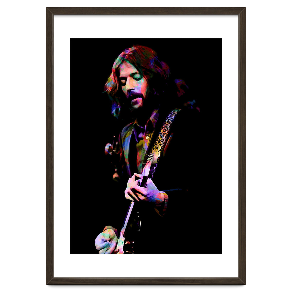 Eric Clapton Rock and Blues Guitarist Legend v3