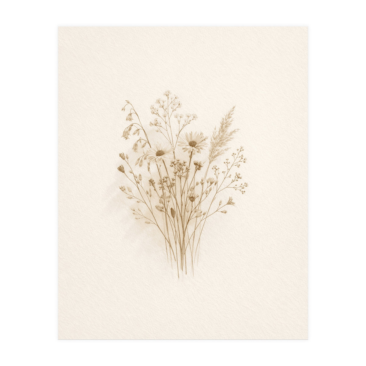 Minimalist Japandi Textures in Warm (Print Only)