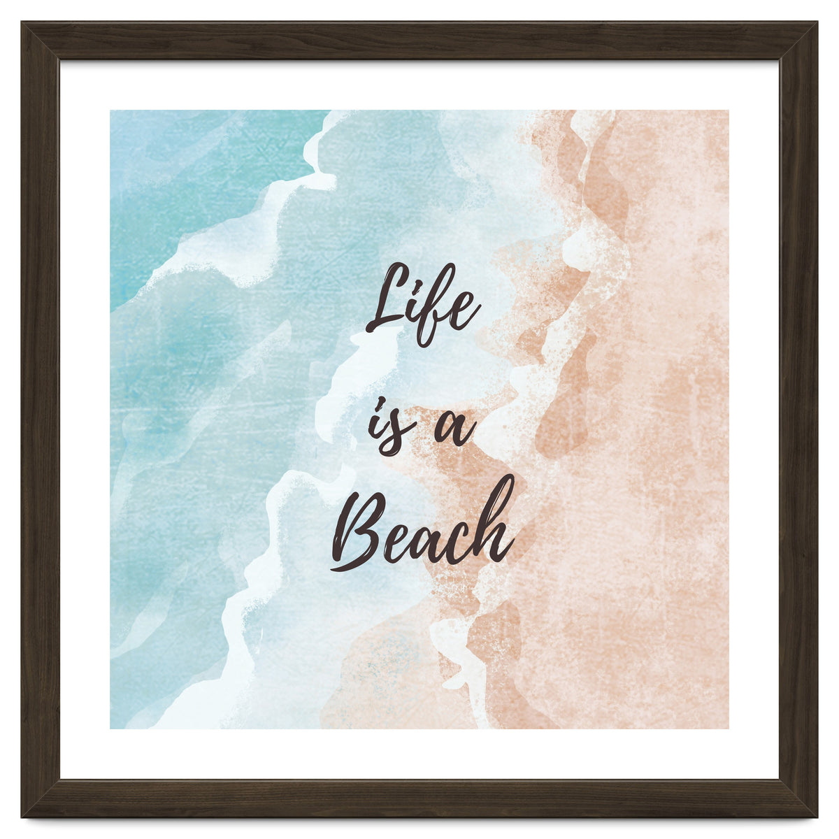 Life's a beach, enjoy the waves 🌊