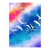 Spread Your Wings, Birds Freedom Fly Painting (Print Only) thumbnail