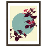 Pink flowers on a blue moon thumbnail