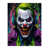 Clown In Headphones (Print Only) thumbnail