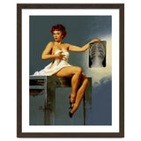 Pin Up Sexy Girl At The Doctor thumbnail