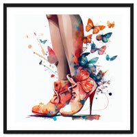 Butterfly Heels Splash