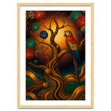 Parrot in Retro Contemporary Aesthetics thumbnail