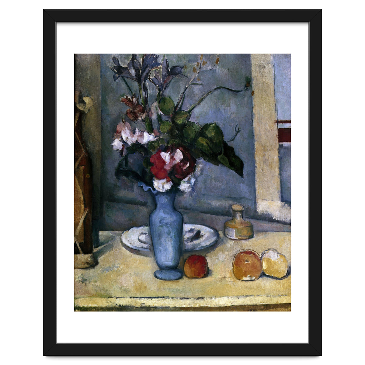 The Blue Vase - 1885/87 - 62x51 cm - oil on canvas - French Post-Impressionism.
