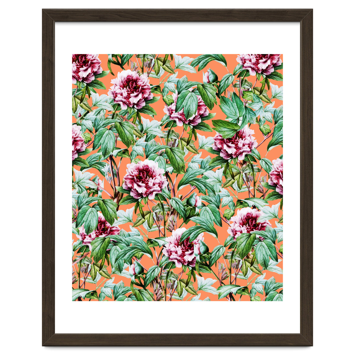 Frosty Florals || #society6 #decor #buyart
