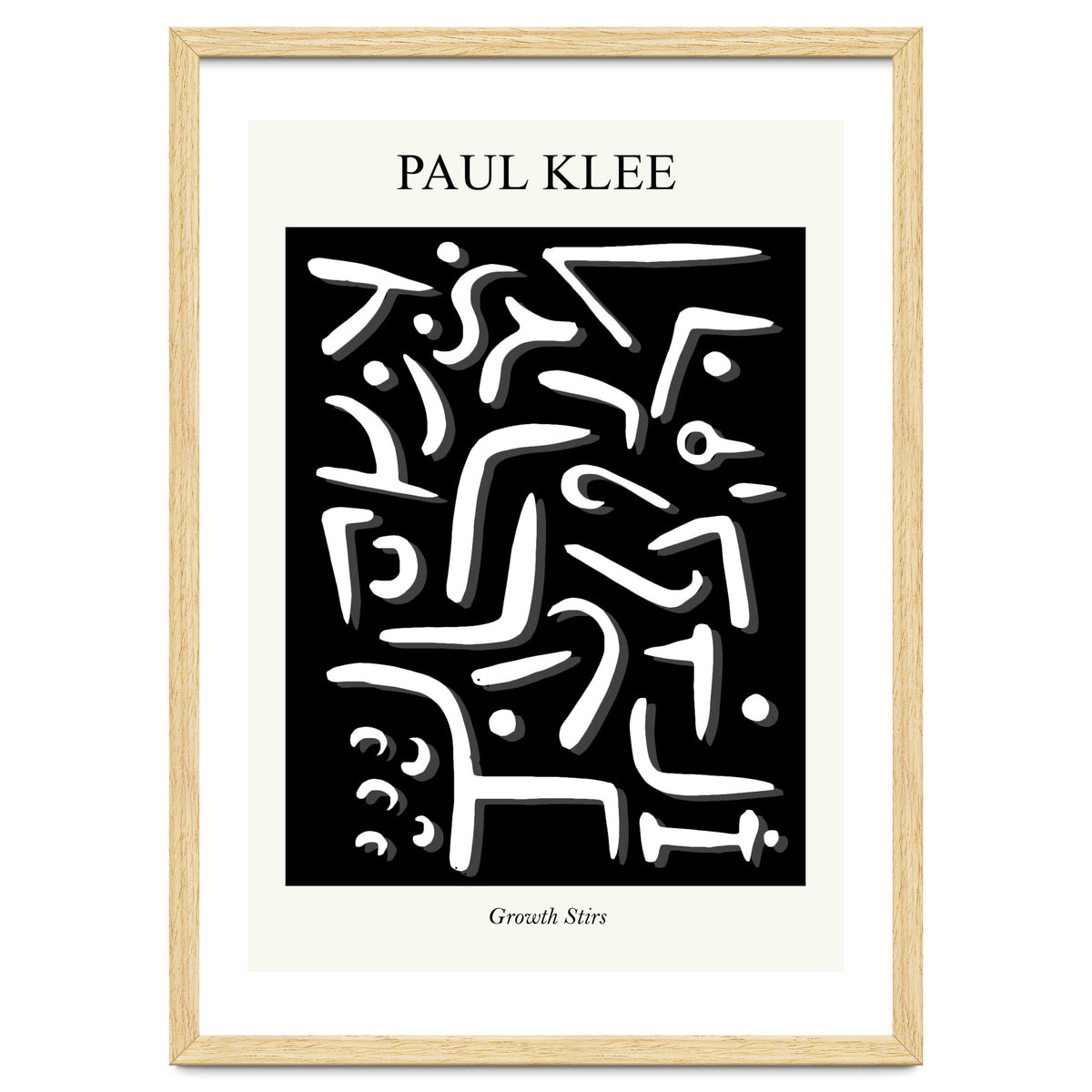 Growth Stirs — Inspired by Paul Klee