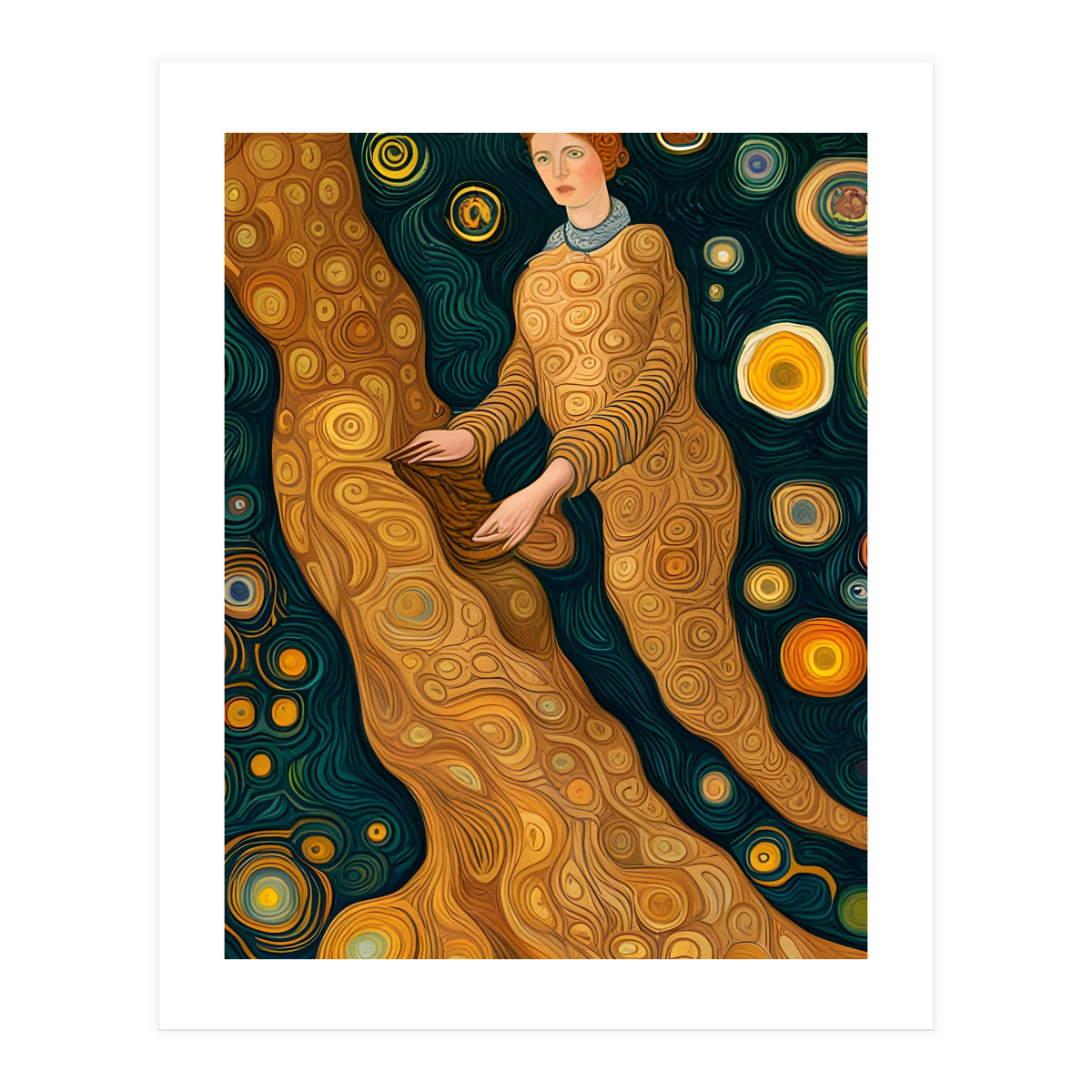 Artificial Masterworks - Klimt van Gogh (Print Only)