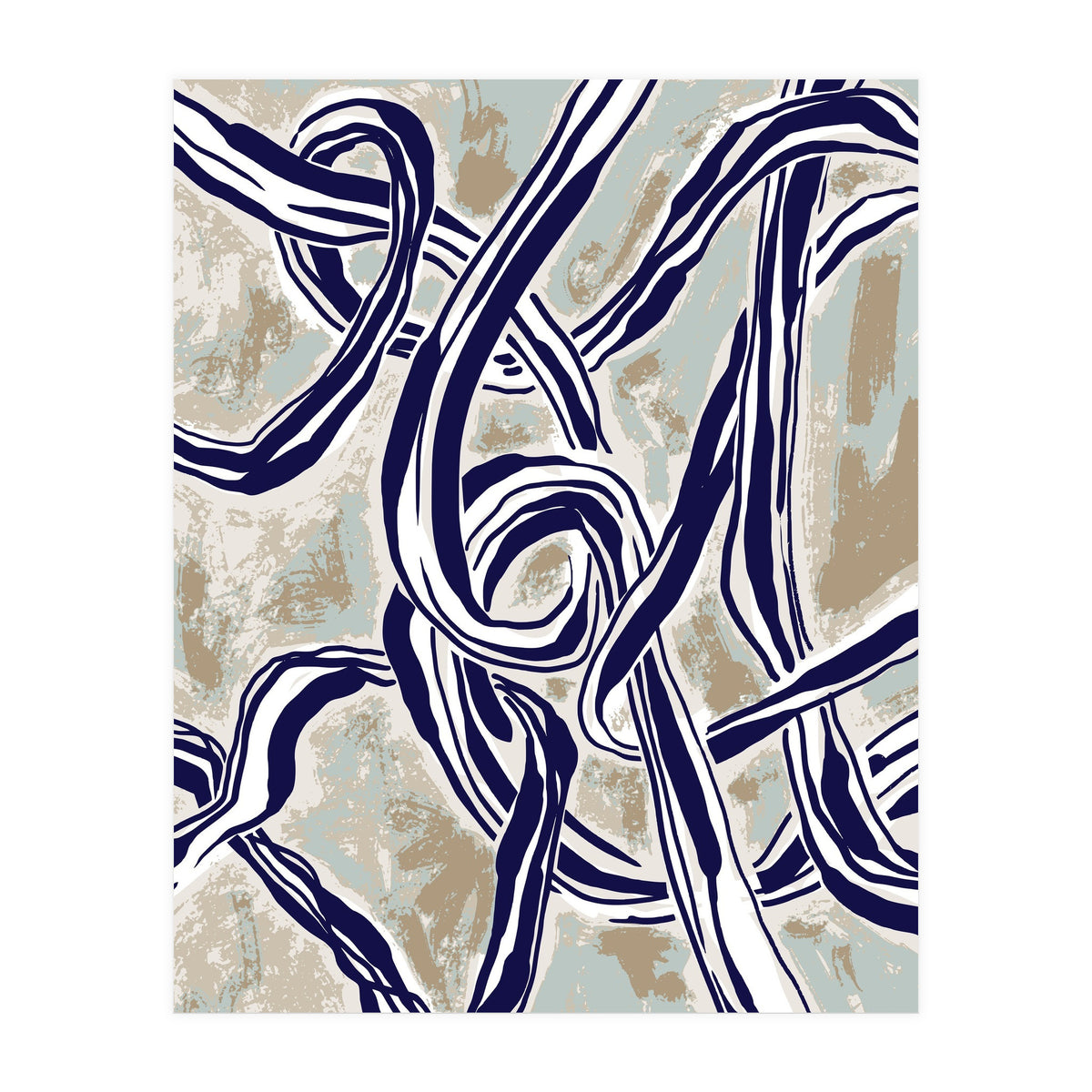 Follow the lines Abstract knots (Print Only)