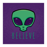 Believe Alien Head (Print Only) thumbnail