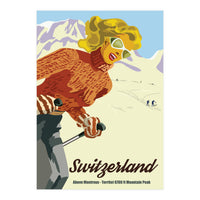 Switzerland Above Montreux (Print Only)