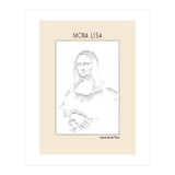 Mona Lisa – Leonardo Da Vinci Ascii Art (Print Only) thumbnail