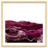 Burgundy & Silver Agate Texture 11 thumbnail