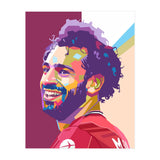 Mohamed Salah pop art portrait (Print Only) thumbnail