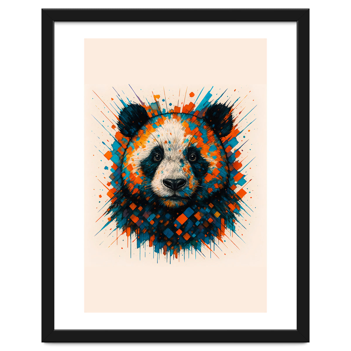 Panda Animal Watercolor