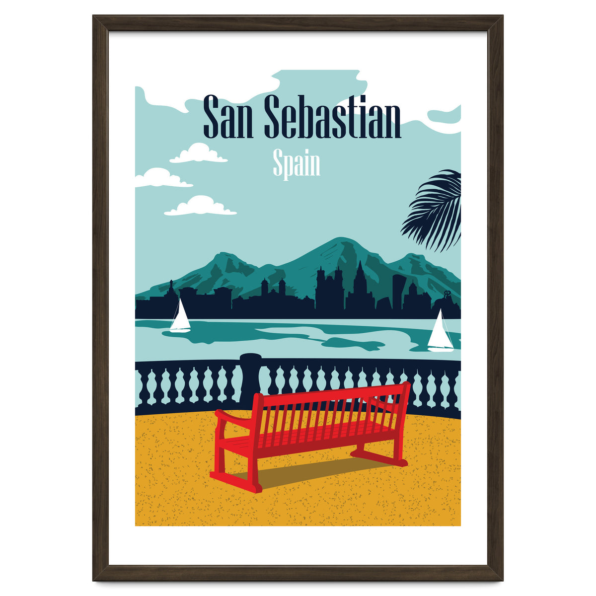 San Sebastian Beach, Spain